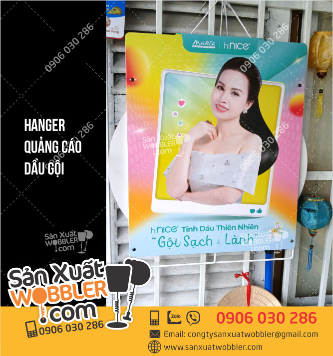 Sản-xuất-Hanger-sắt-trưng-bày-dầu-gội-Maria-tại-tp