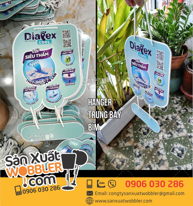 Sản-xuất-Hanger-trưng-bày-Bỉm-Dia