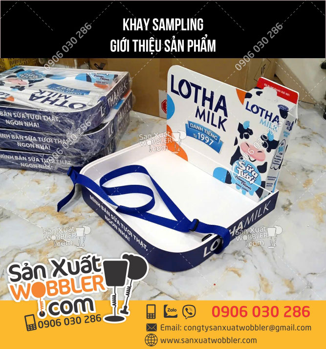 Sản-xuất-Khay-giới-thiệu-sản-phẩm-Sữa