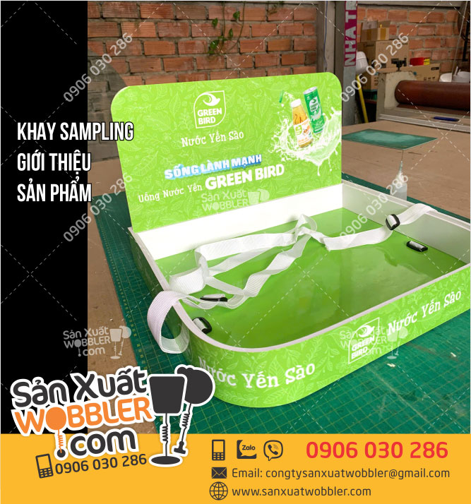 Sản-xuất-Khay-sampling-nước-yến-sào-Green-Bird