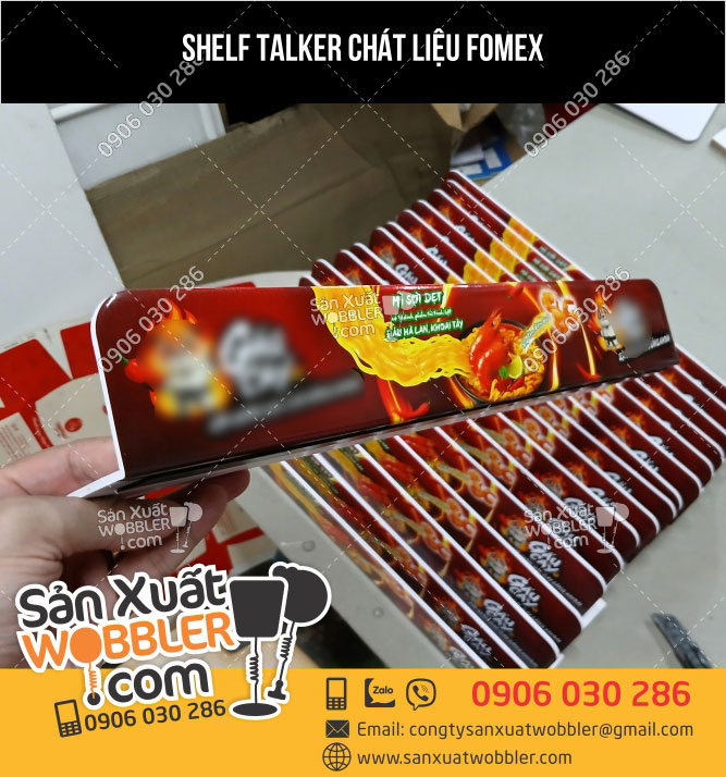 Sản-xuất-Shelf-talker-chất-liệu-fomex-3mm