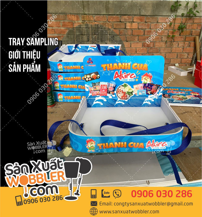 Sản-xuất-Tray-sampling-Thanh-Cua-Akira