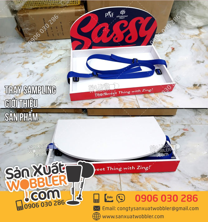 Sản-xuất-Tray-sampling-giới-thiệu-Táo-tại-TP-HCMC