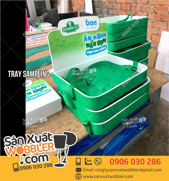 Sản-xuất-Tray-sampling-giới-thiệu-sản-phẩm-chế-biến-sẵn