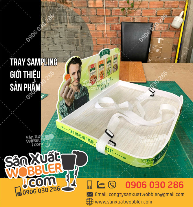 Sản-xuất-Tray-sampling-sản-phảm-Maretti