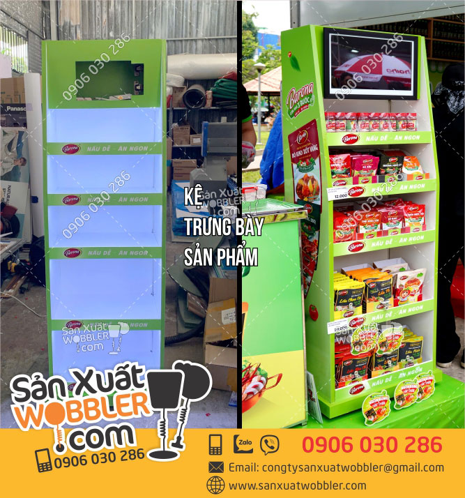 Sản-xuất-kệ-trưng-bày-tại-siêu-thị-chất-liệu-gỗ