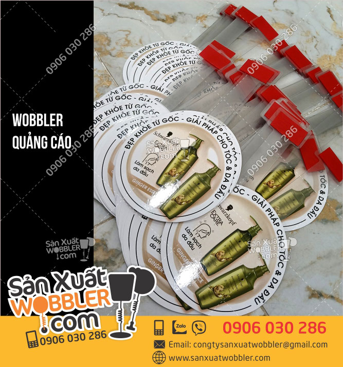 Sản-xuất-wobbler-quảng-cáo-sản-phẩm-chăm-sóc-da-đầu