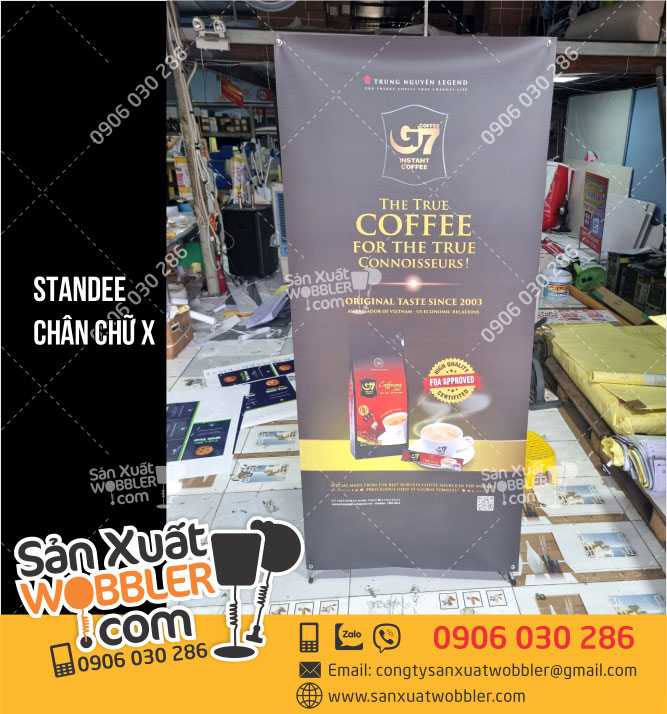 Standee-chân-chữ-X-quảng-cáo-cà-phê