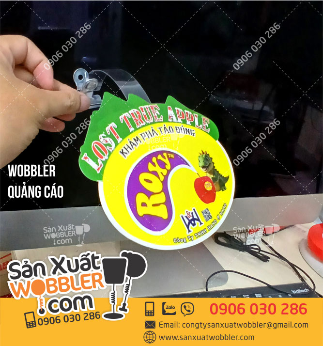 Wobbler-quảng-cáo-táo-Roxy