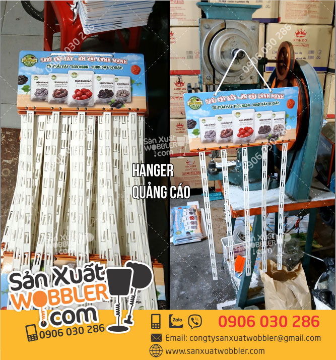 sản-xuất-Hanger-gắn-5-dây-nhựa-trái-cây-sấy