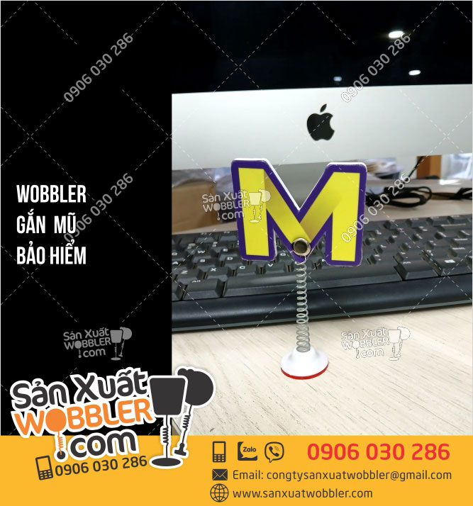 wobbler-gắn-mũ-bảo-hiểm-M