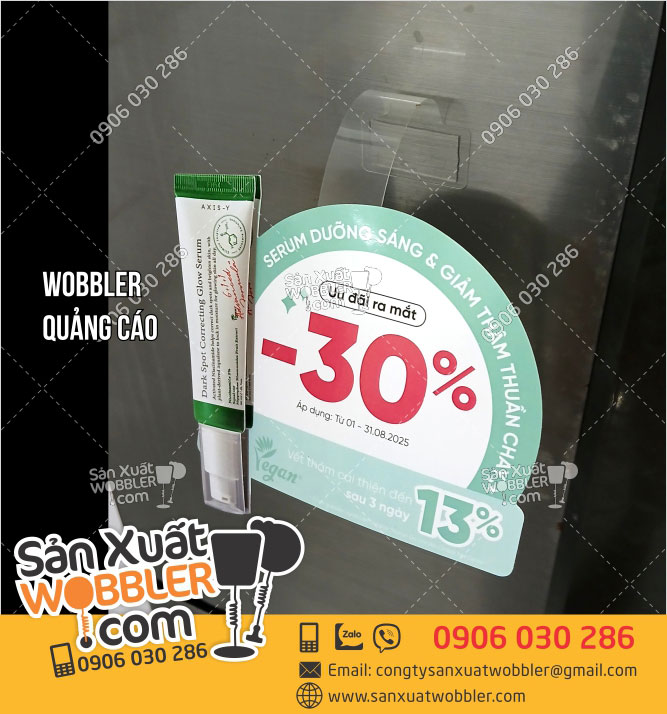 wobbler-quảng-cáo-3D-Serum-dưỡng-sáng
